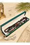 MAJOOD/99 Real Peacock Green Agate Prayer Beads/Tasbih/8MM/For Men And Women/Ramadan Gift - 3