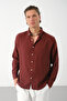 Men's Breathable Muslin Fabric 100% Cotton Washable Pocketless Shirt