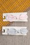 Striped Knotted Baby Hair Band Set of 4 - 2