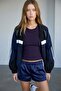 2 Pieces of Ribbed Fitted Viscose Blended Strappy T-Shirt - 8