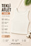 Women's Cropped Athlete Wide-Strap Cotton Pack Stretch Fabric