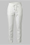 Professional Women's Chef Pants - White Chef Trousers with Drawstring Waist
