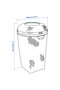 SALUDING Laundry basket, handmade bamboo, 50 l - 4