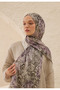 Melinda Patterned Hemp Shawl Gray - 3