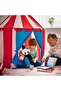 CIRKUSTÄLT Children's tent, red/blue white - 3