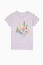 Girl's Local Multicolored Cotton 2-Piece Pajama Set - 2