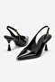 Women's Black Patent Leather Trendspark - Suitable for Evening & Daily Use - 7