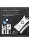 Mini Electric Travel Shaver for Men, Pocket Size Rechargeable Wet Dry Rotary Razor