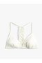 Bikini Top with Macrame Knit Detail on the Back - 6