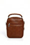 4586 100% Genuine Leather Men's Handbag Crossbody Bag Brown - 6
