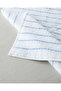 Mono Stripe Cotton Foot Towel 50X70 cm White - Blue - 2
