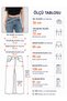 Uca Jean Trend High Waist Spanish Flare Women's Denim Pants - 9