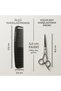 Professional Hair Cutting Comb Wide Tooth and Fine Tooth Comb Hair Styling Trimming Comb 721397 - 6