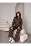 Women's Hooded Two-Piece Casual Tracksuit Set - 3