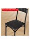 Kitchen chair with 2 Upholstered Chairs, Square Dining Table for 2 People (only inclued 2 chairs) - 7