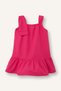 100% Cotton Strappy Poplin Dress Baby Girl H6743A526Hs - 3