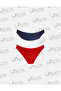 Women's Bikini Mold Slip Panties - Navy Blue, Red, Ecru - Pack of 3 - 6