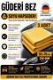 En Büyük Pro Leather Cloth for Auto Glass and Body Cleaning 50X70 cm 3 Pcs