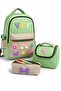 3-Piece Primary School Bag Set: Girls' Backpack + Foil-Lined Lunch Bag + Pen Holder - 5