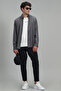 Quel Men's Basic Shirt Regular Fit Dark Gray - 2