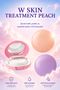 W Skin Treatment Peach Mini Macaron Bb Cushion Foundation Spf50+ Pa++++ Moisturizing Anti-Aging - 2