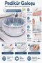 Pedicure Foot Bath Overshoes Disposable Transparent Spa Massage Tub Bag 80X82Cm 100 Pcs. - 4