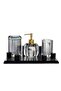 Smoke Glass 4 Piece Bathroom Set 30X21Cm P236.362645 - 4