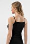 Women's Lace V-Neck Rope Strap Camisole 2-Piece Cotton Undershirt - 3