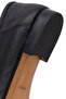 Women's Black Buckle Leather Loafer 26Pfd552618 - 8