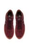 Women's Burgundy Lace-Up Suede Genuine Leather Sneaker, Winter Sports Shoes 25Afd370910 - 5