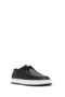 Men's Black Lace-Up Leather Casual Shoes 26Sfd6311Ft - 7