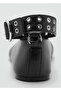 Perforated Ballerina Shoes with Straps - 5