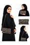 Luxury Crystal Beaded Evening Bag with Chain Strap – Handmade Women's Party Clutch - 2