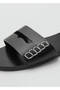 Leather banded sandals - 5