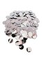 10Pcs Silver Transparent Sequin Balloon Set - 2