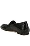Women Patent Pleather Loafers in Black - 3