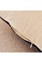 Corded Linen Embellished Down Feel Filled Cushion 50x50cm - Iron - 3