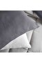 Down Alternative 3-piece Reversible Comforter Set 220x240cm - Grey - 4