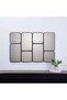 Mukur Wall Mirror 83x120cm - Black