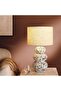 Denver E27 Ceramic Table Lamp 36x61cm - White/black - 2