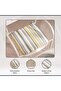 Mono Stripe Printed Water Repellant Outdoor Filled Chair Pad 40x40x5cm - Grey - 5