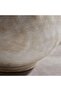 Jonie Stoneware Vase With Gold Finish 35.7x35.7x33.7cm - Beige - 3
