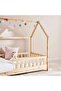 Linen Kids Single Bed 90x200 Cm - Natural ~ Natural - 3
