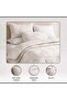 Reflection Home Oasis Palm Printed 3-piece Queen Comforter Set 200x240cm -beige - 7