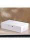 Kate Pu Decor Box 30.2x16.1x7.3cm - White - 5