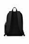 Unisex Black Waterproof Daily Backpack with Pocket - 3
