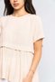 Women's Solid Short Sleeve Blouse - 2
