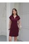 Women's Penny Polo Collar Dress with Pockets - Soft Modal Fabric - 7
