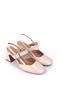 Shoe Basket 3004 Women's 6 cm Heeled Patent Leather Shoes