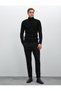 Turtleneck Sweater Slim Fit Textured Long Sleeve - 2